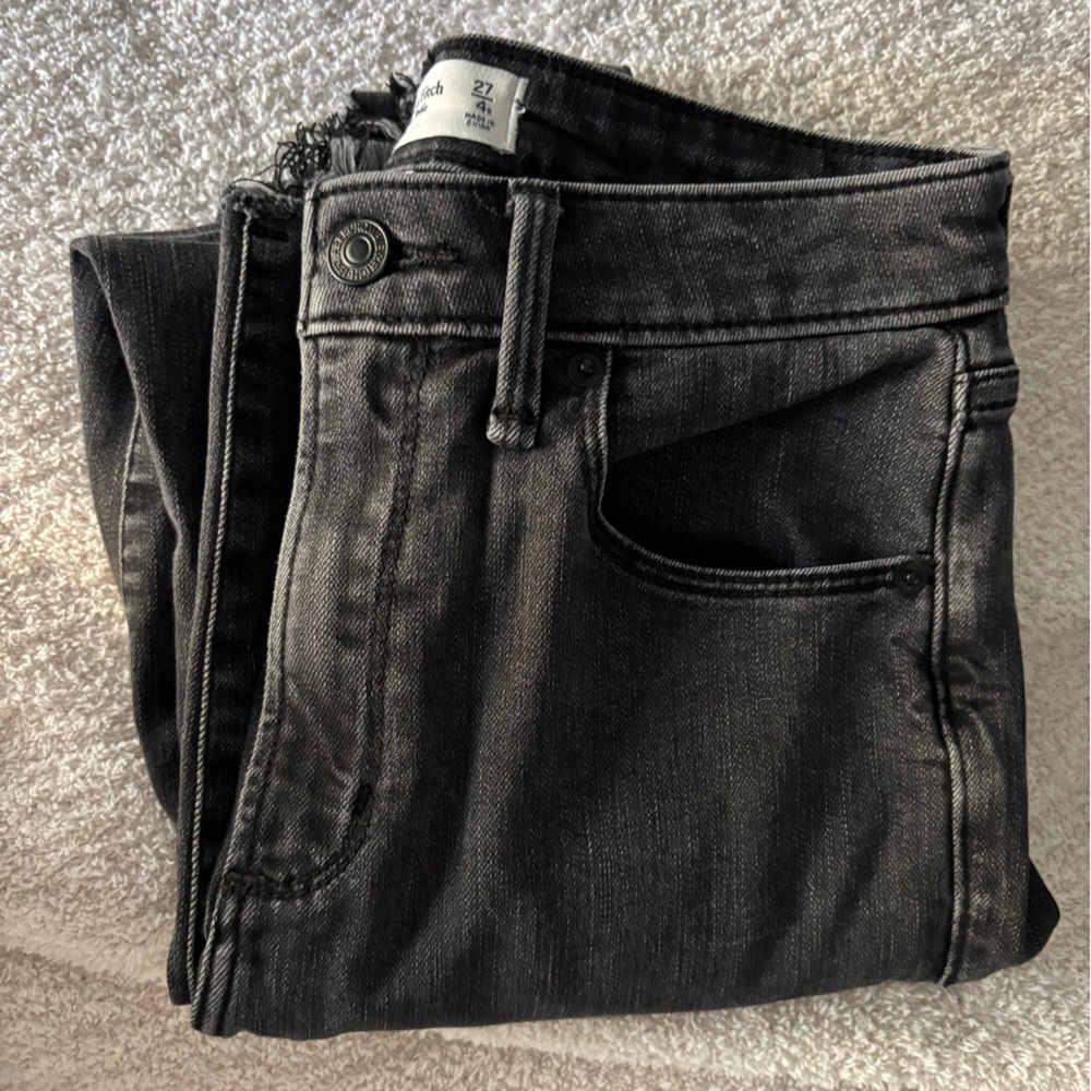 Abercrombie high rise jeans